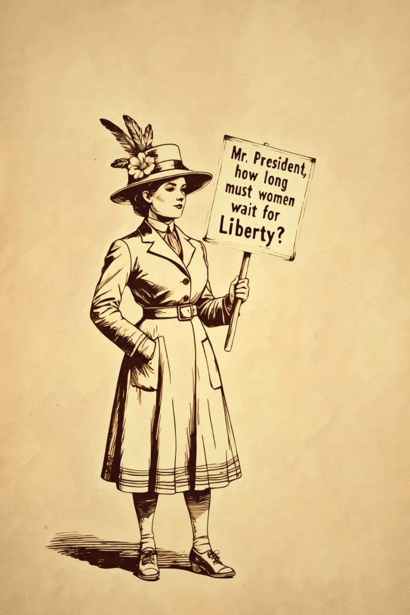 Poster sui diritti delle donne per la libertà poster con telaio in legno da Hecate Pim Designs