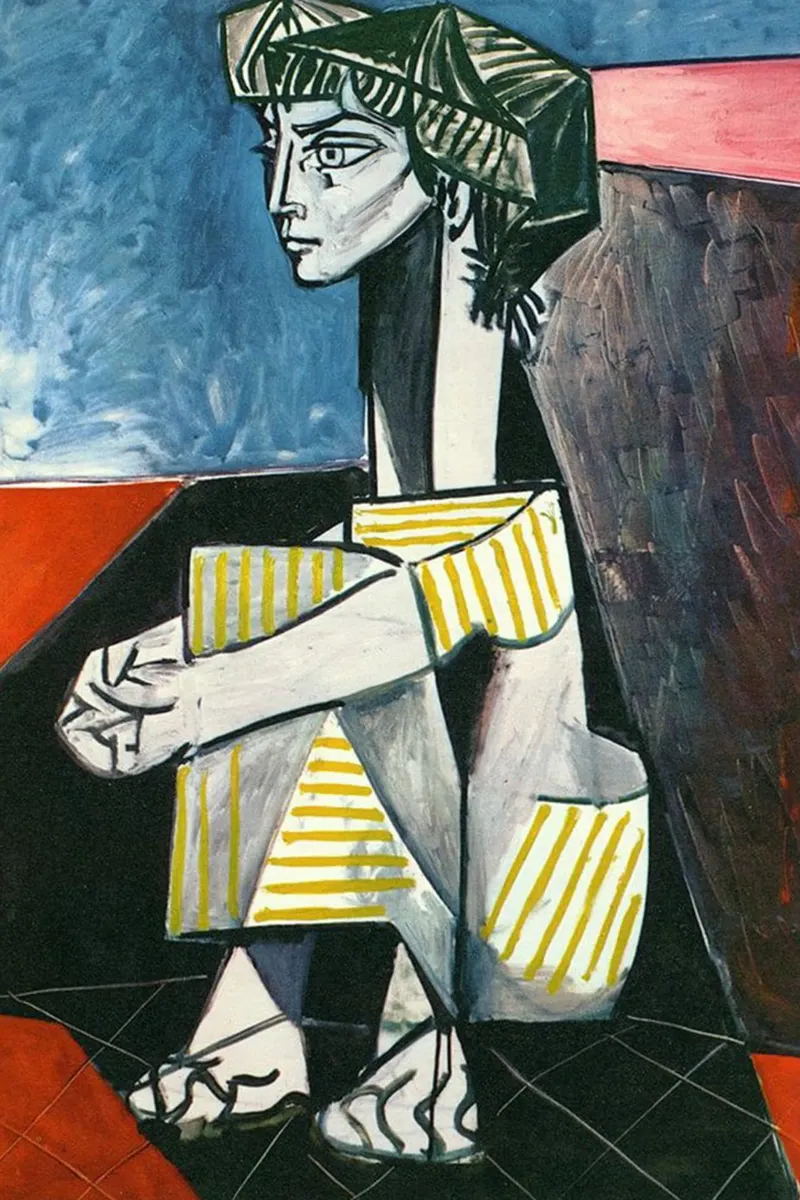 Picasso Alone Pster poster da Günstiger Laden