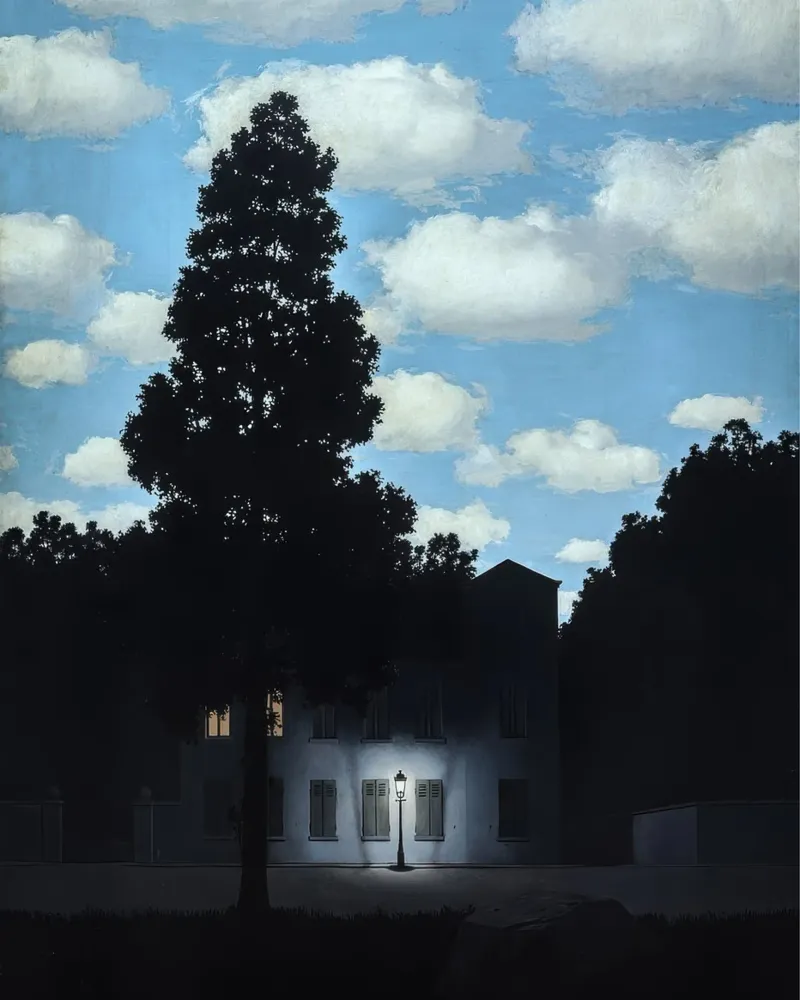 L'impero della luce, 1950 di Rene Magritte poster da TIGER JHONSON