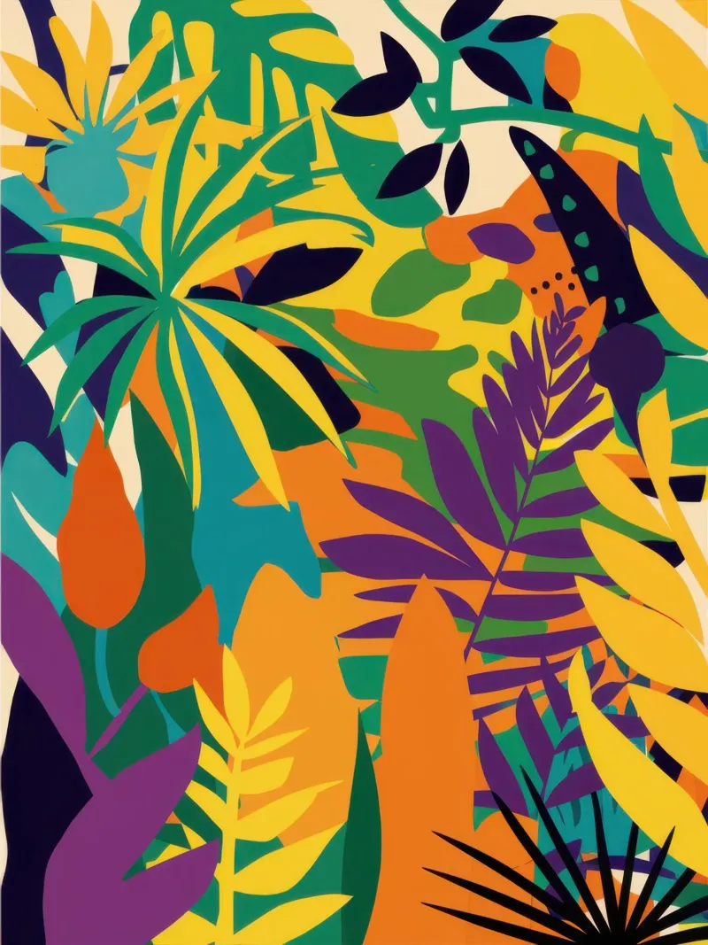 Chromatic Toucan Haven canvas with Floater frame by Echo Saber