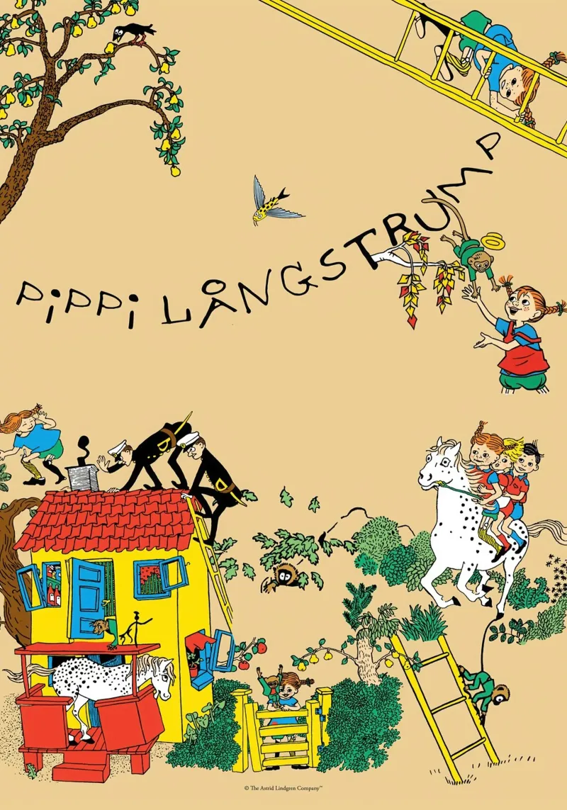 Il mondo di Pippi poster da Earl Beeman
