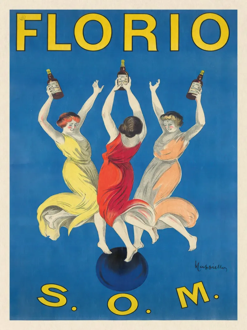 Florio poster con telaio in plastica da mix mate