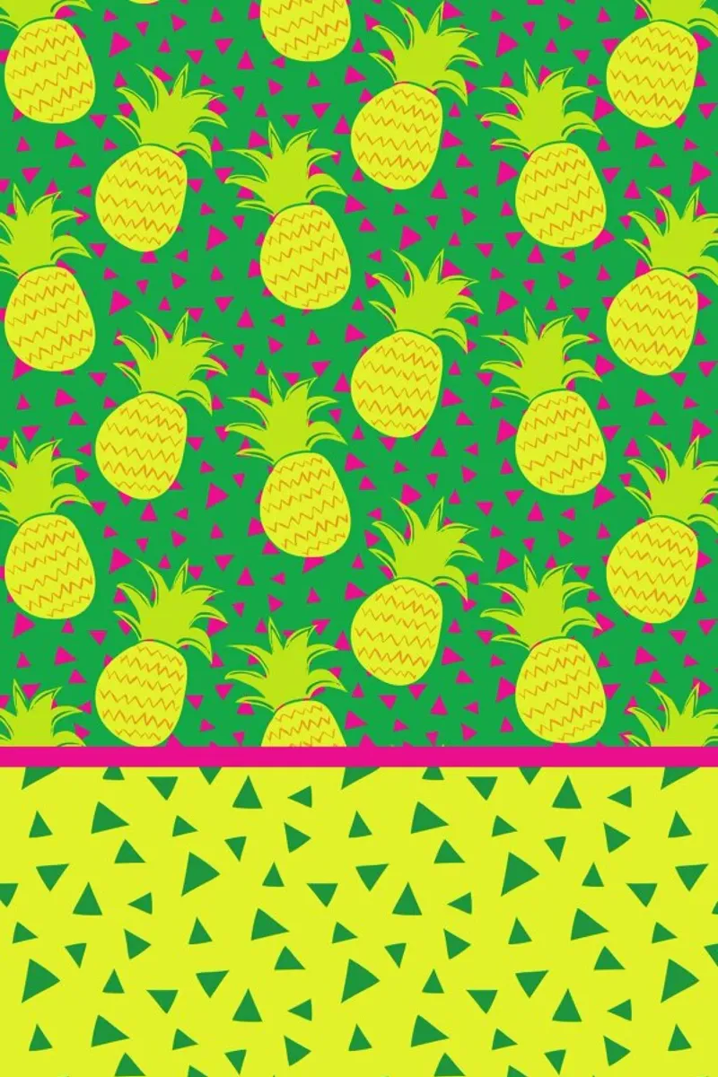 Falling Pineapples pellicola backlit da Maria Kritzas