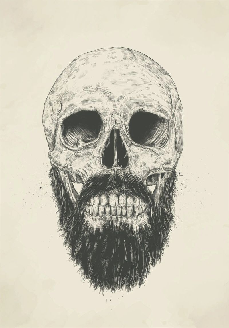 The beard is not dead pellicola backlit da Balazs Solti