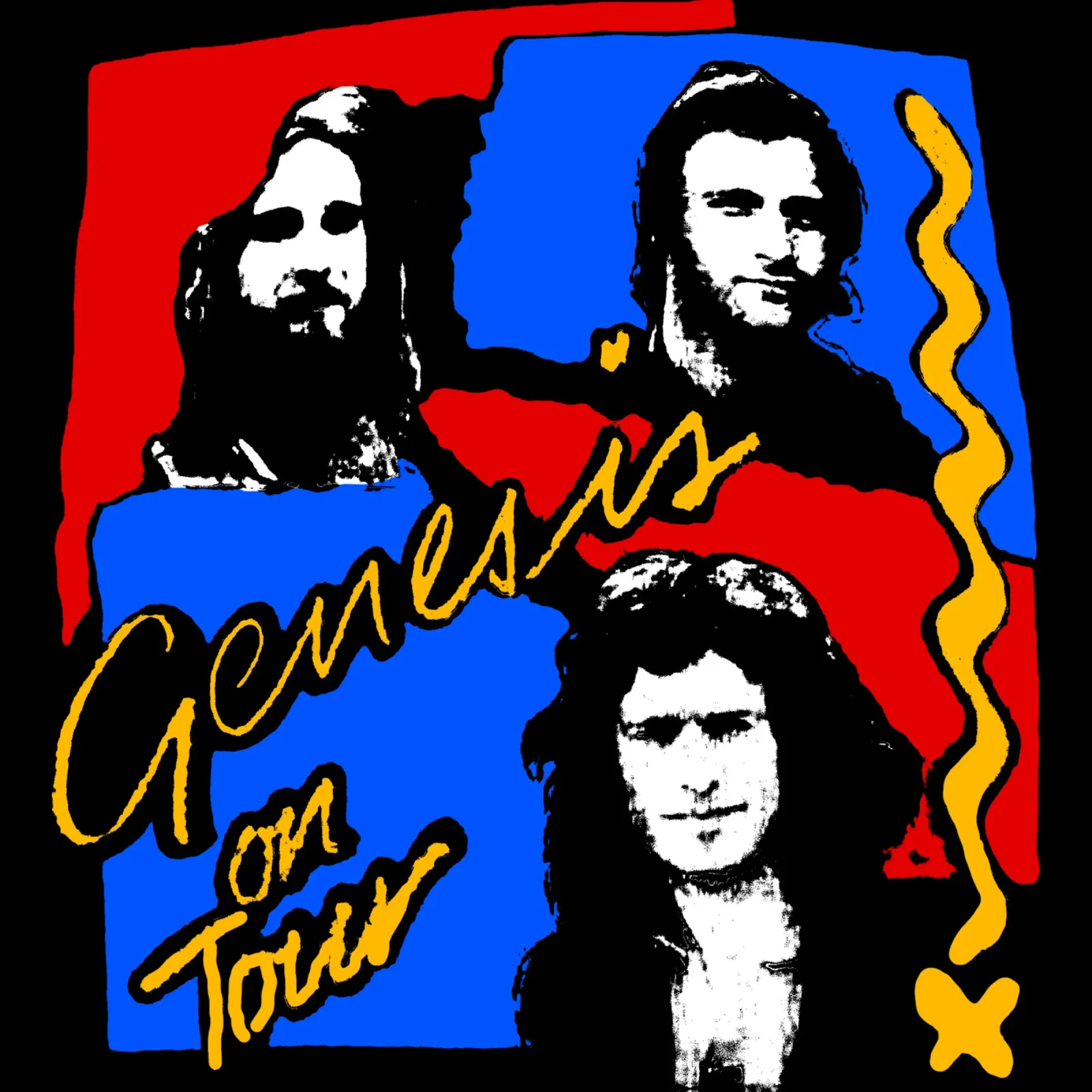 Rock Genesis in tour poster da grass.studio_