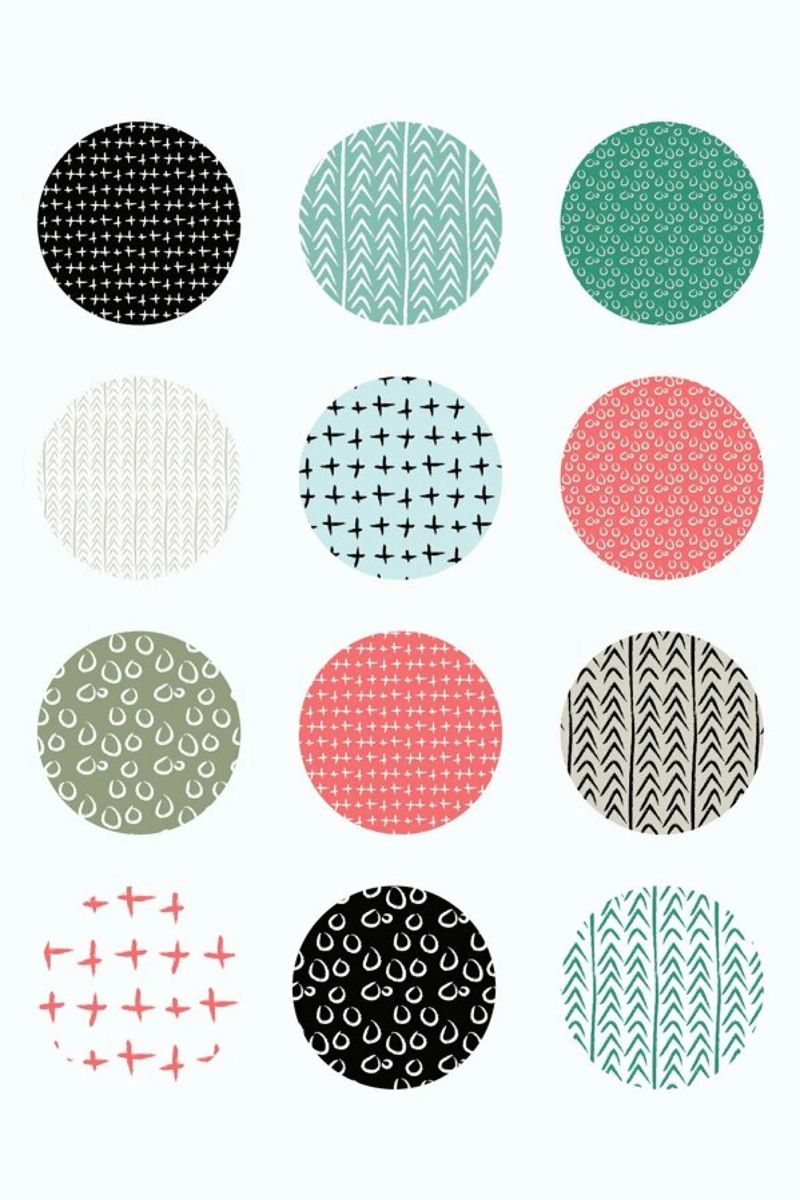 Patterned dots pellicola backlit da Maria Kritzas