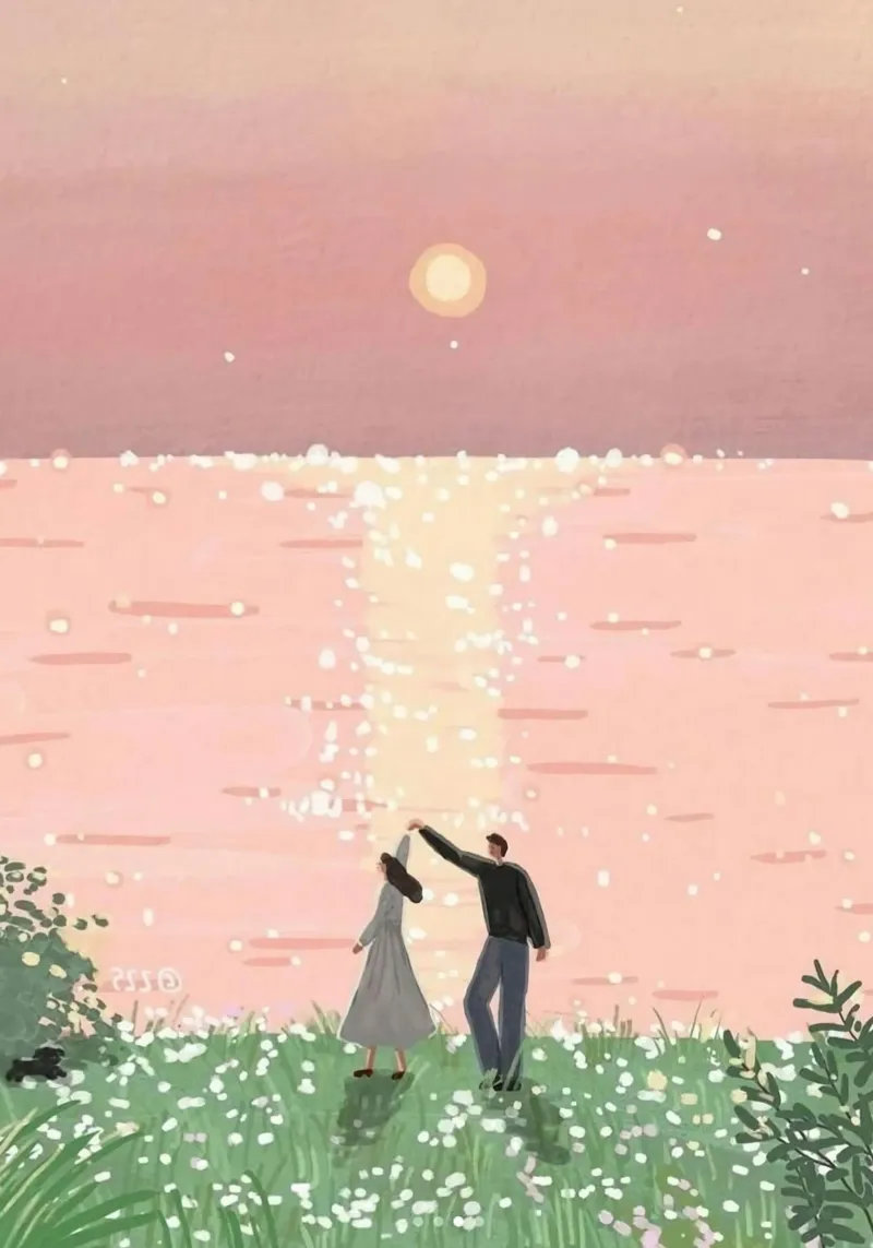 dancing in the sunset poster da firmana