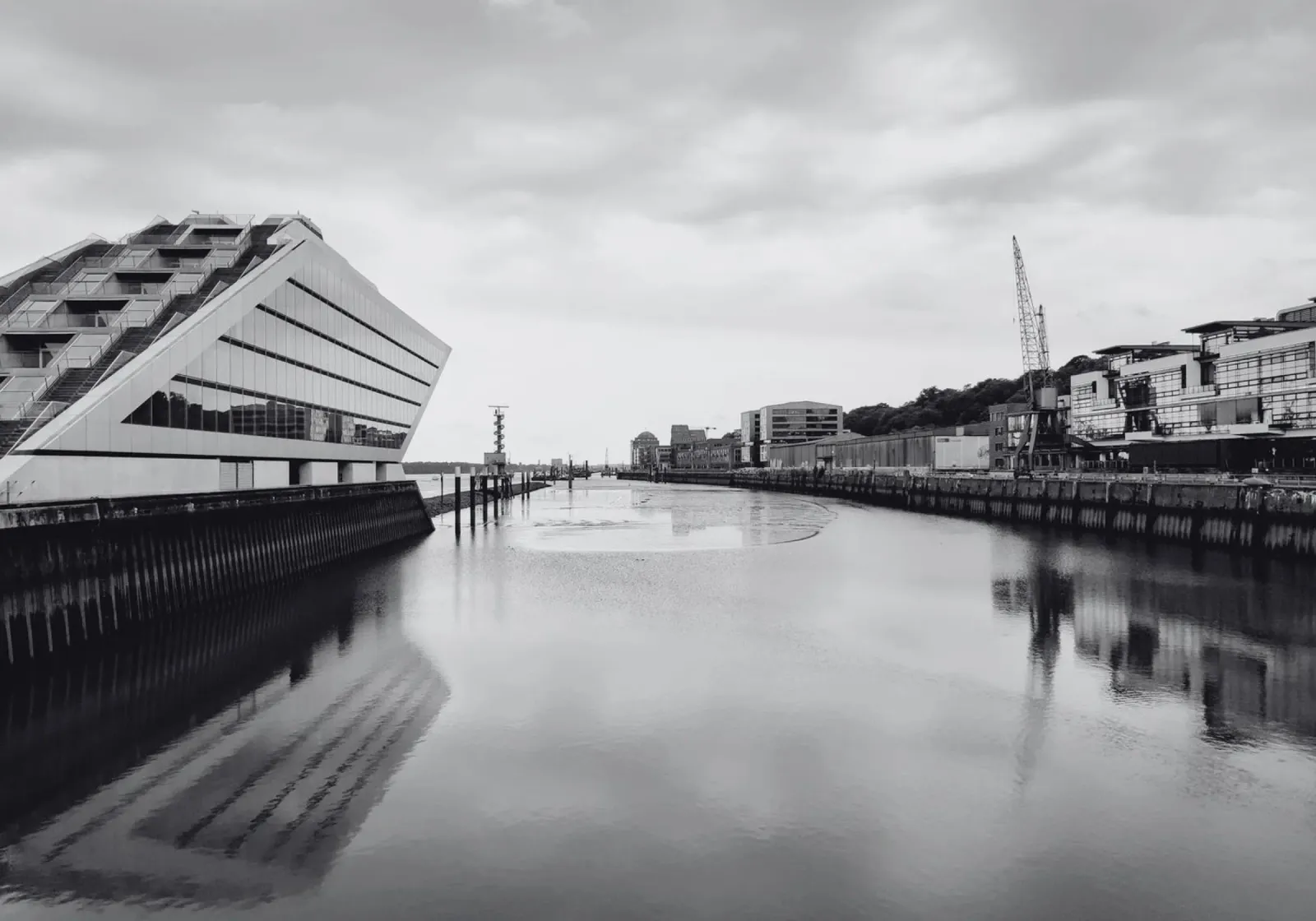 Dockland Reflections poster da DigiWunderwerk