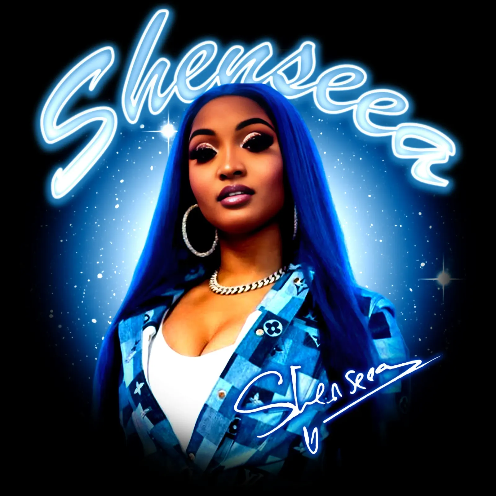 Hip Hop Shenseea tela con Cornice a cassetta da imstildreaming