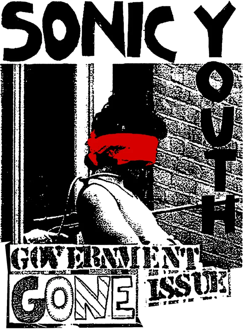 Noise rock Sonic Youth poster con telaio in alluminio da sophielouise.designs