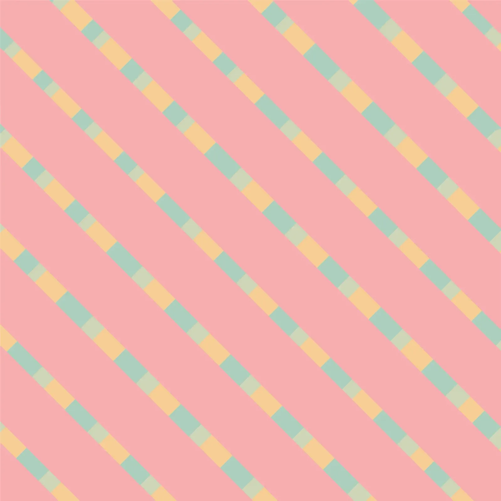 Weaving stripe pattern 12 canvas with Floater frame by Little Dean