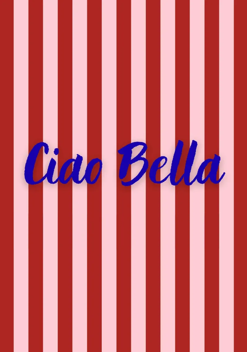 Ciao Bella tela con Cornice a cassetta da https://www.juniqe.com/de/shop/artemis