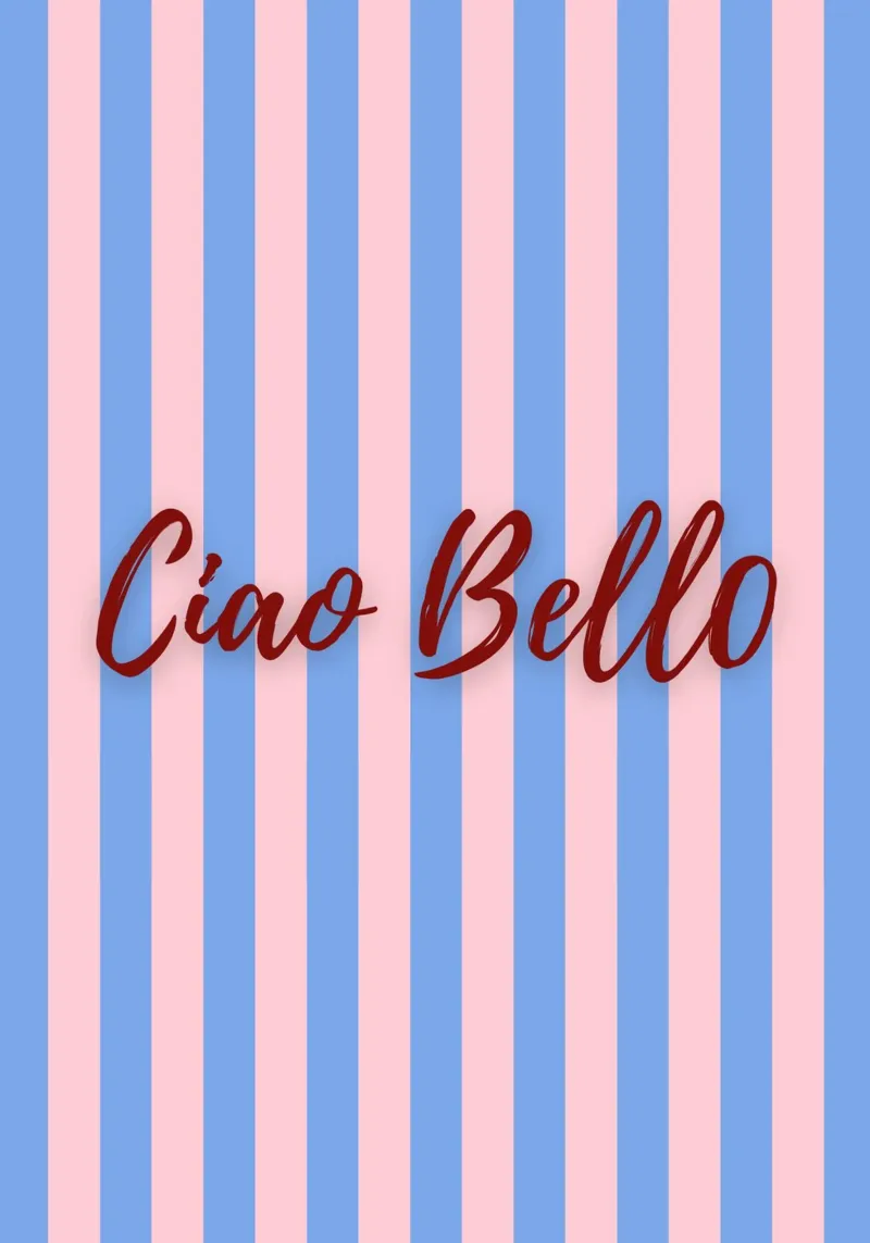 Ciao Bello poster da https://www.juniqe.com/de/shop/artemis