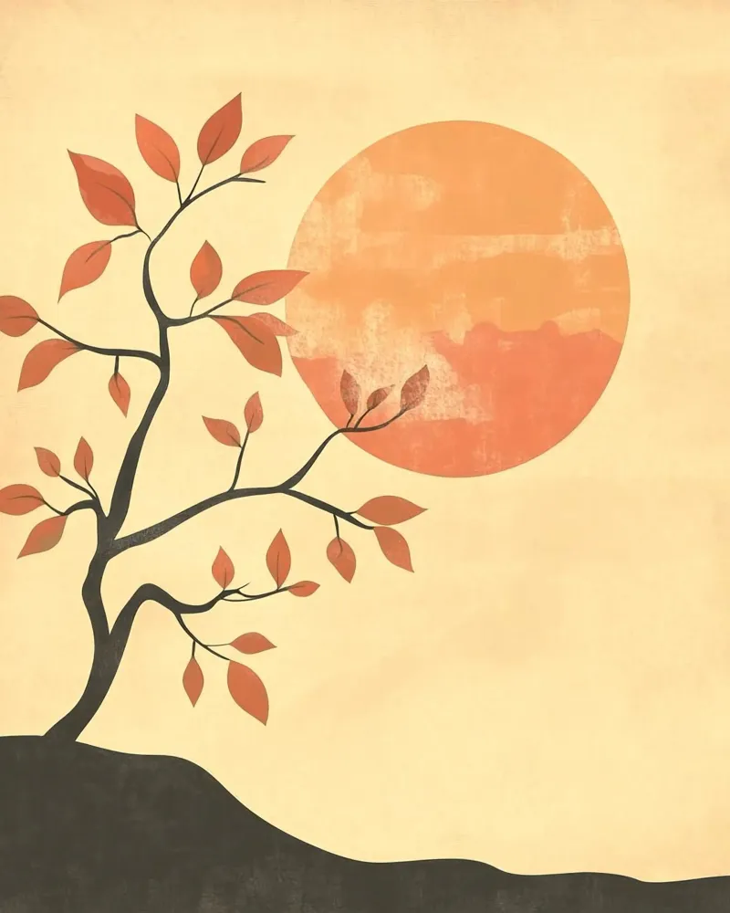 tree to the sun poster da kichin