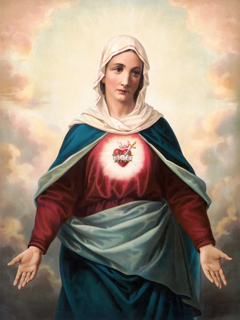 Immaculate Heart of Mary poster da apoloprints