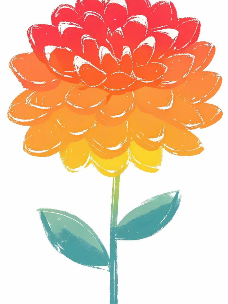 Fiore di dalia poster da PREKETEWE