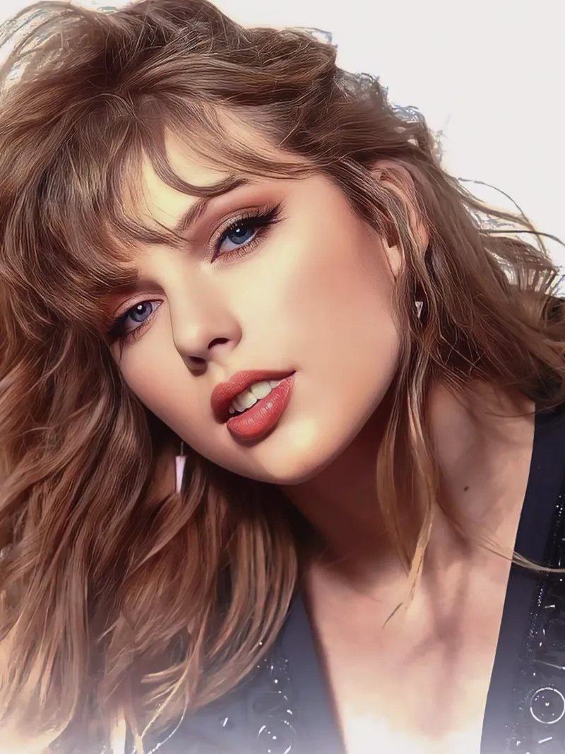 Taylor Swift tela con Cornice a cassetta da Musadad Shop