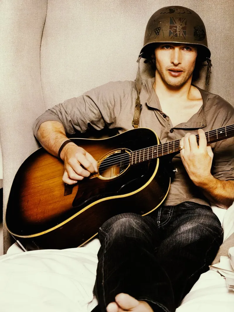 James Blunt tela con Cornice a cassetta da Musadad Shop