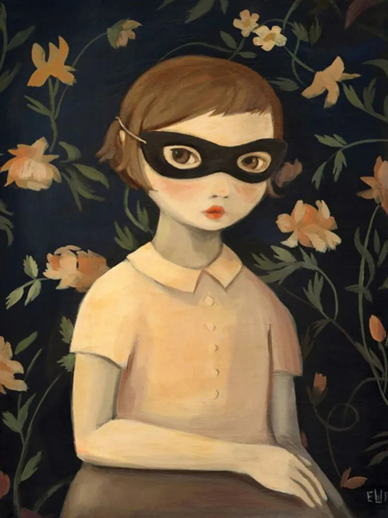 Il mondo di Adri - Emily Winfield Martin tela con Cornice a cassetta da Freedasprint