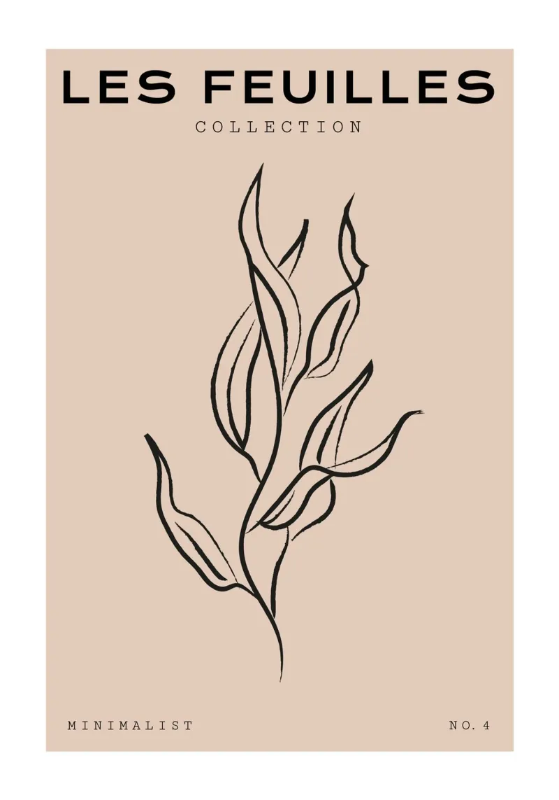Boho Bohemian 7 Eucalyptus pellicola backlit da Boho Print Collection