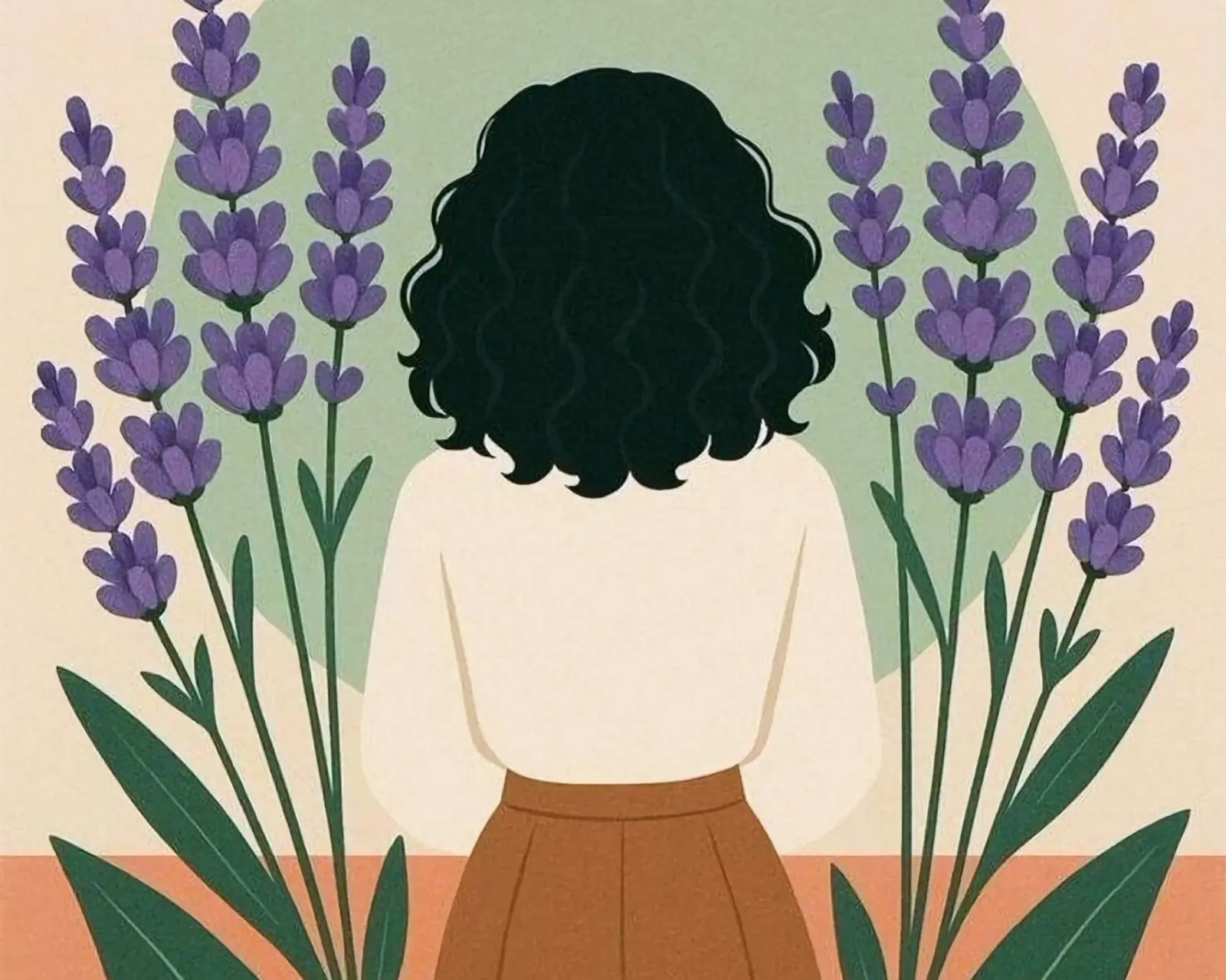girl and flower poster da melts