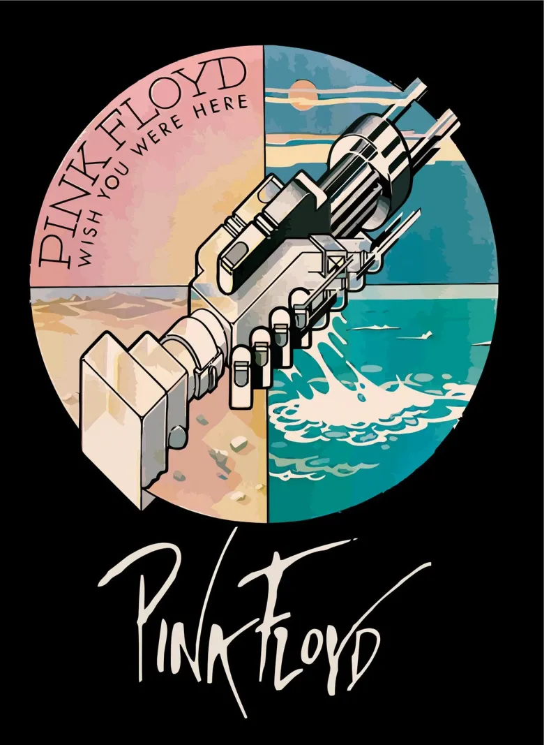 Pink Floyd poster da Dumery Art
