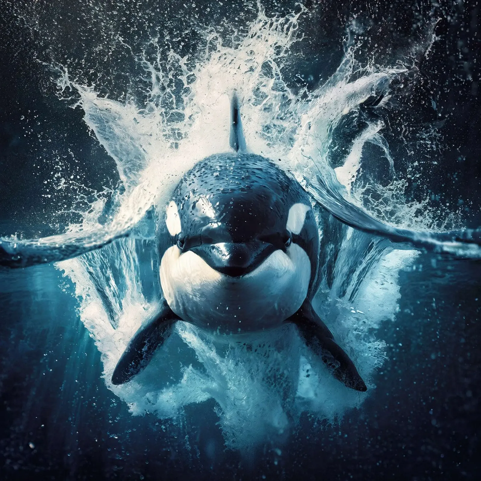 Orca Killer Whale poster da David Jackson