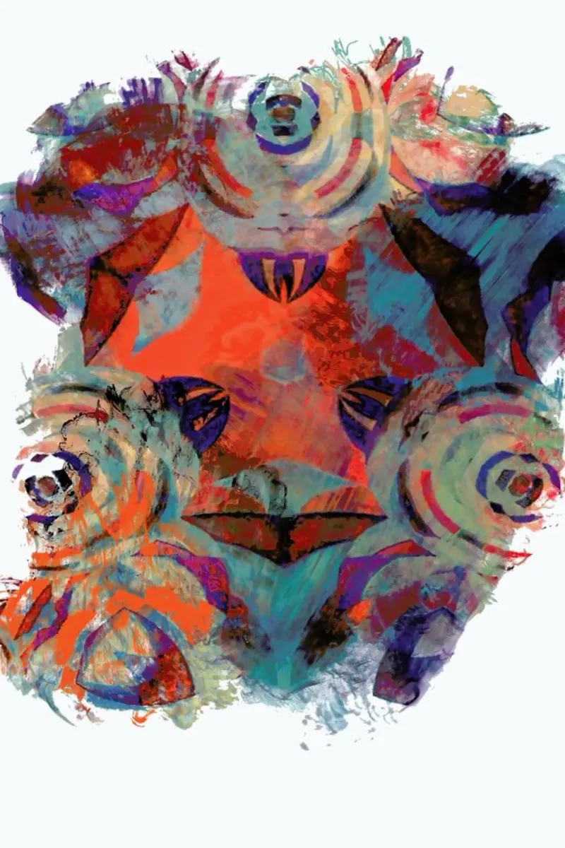 Abstract Sketch 2 pellicola backlit da In Full Color