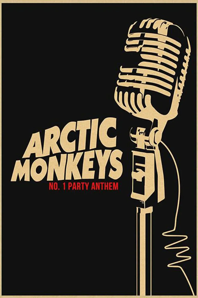 No 1 Party Anthem Arctic Monkey Mic Poster poster da GleYYY