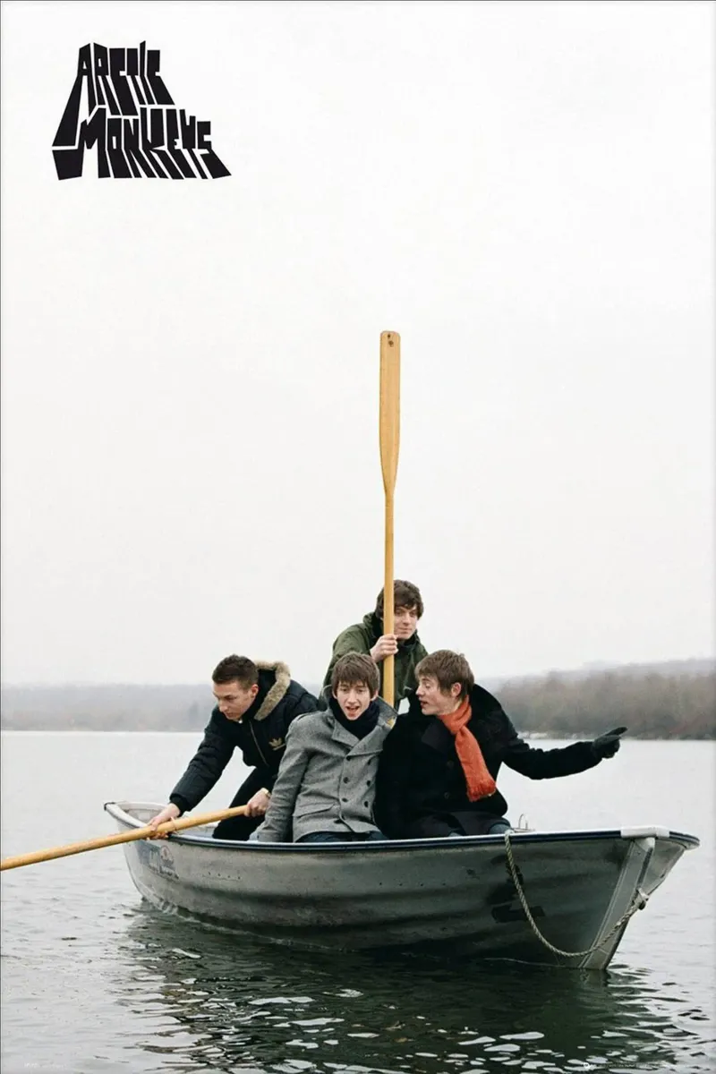 All Member Arctic Monkeys On Boat poster da GleYYY