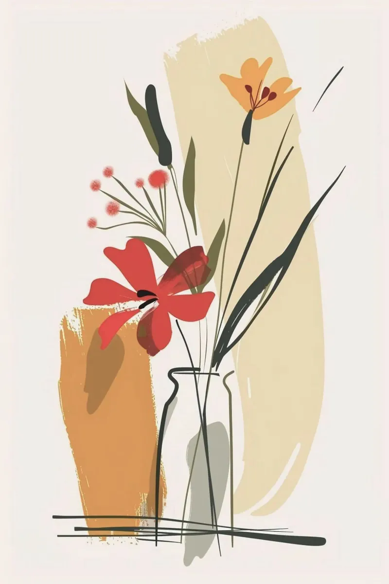 paint the shape vase poster da chaodays
