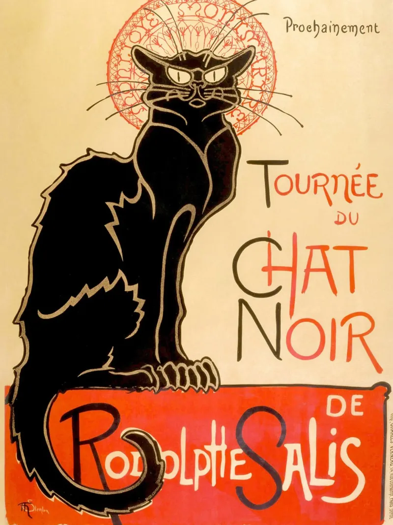 Le Chat Noir poster da David Jackson