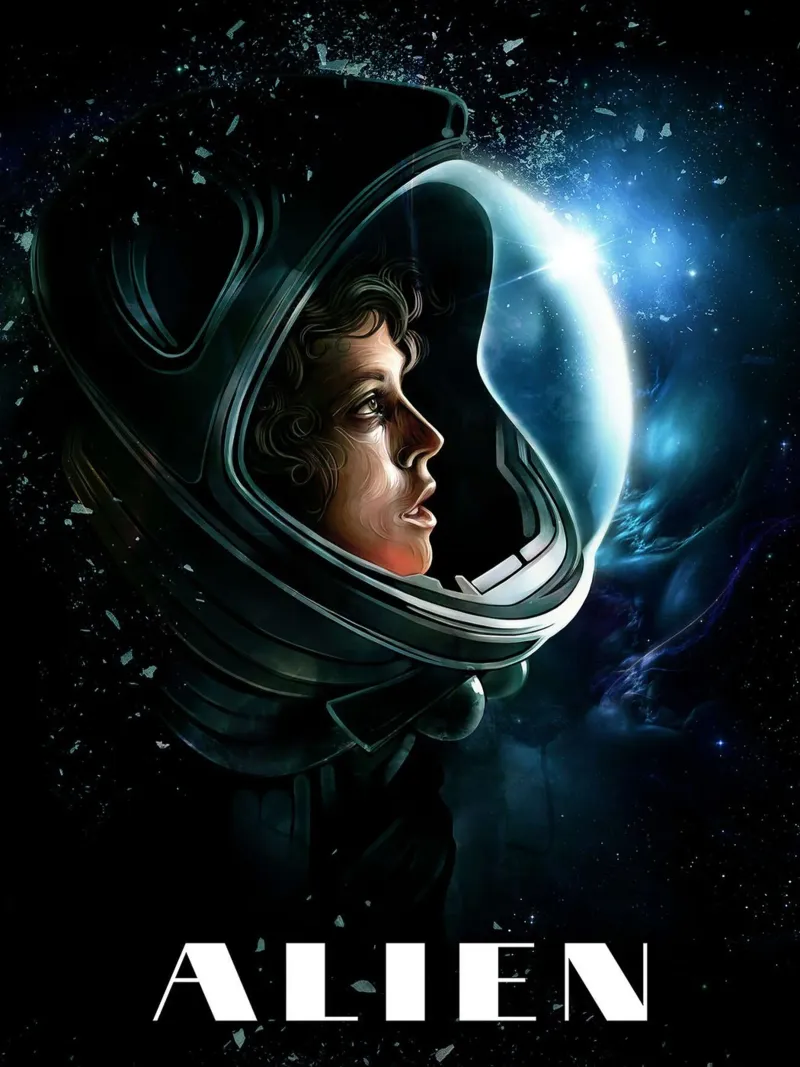 Alieno di Dmitry Belov poster da Oscar Frazier