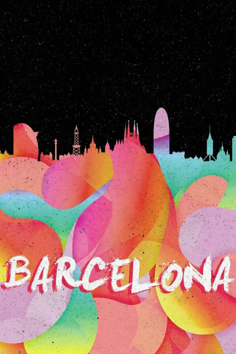 Barcelona pellicola backlit da Danny Ivan