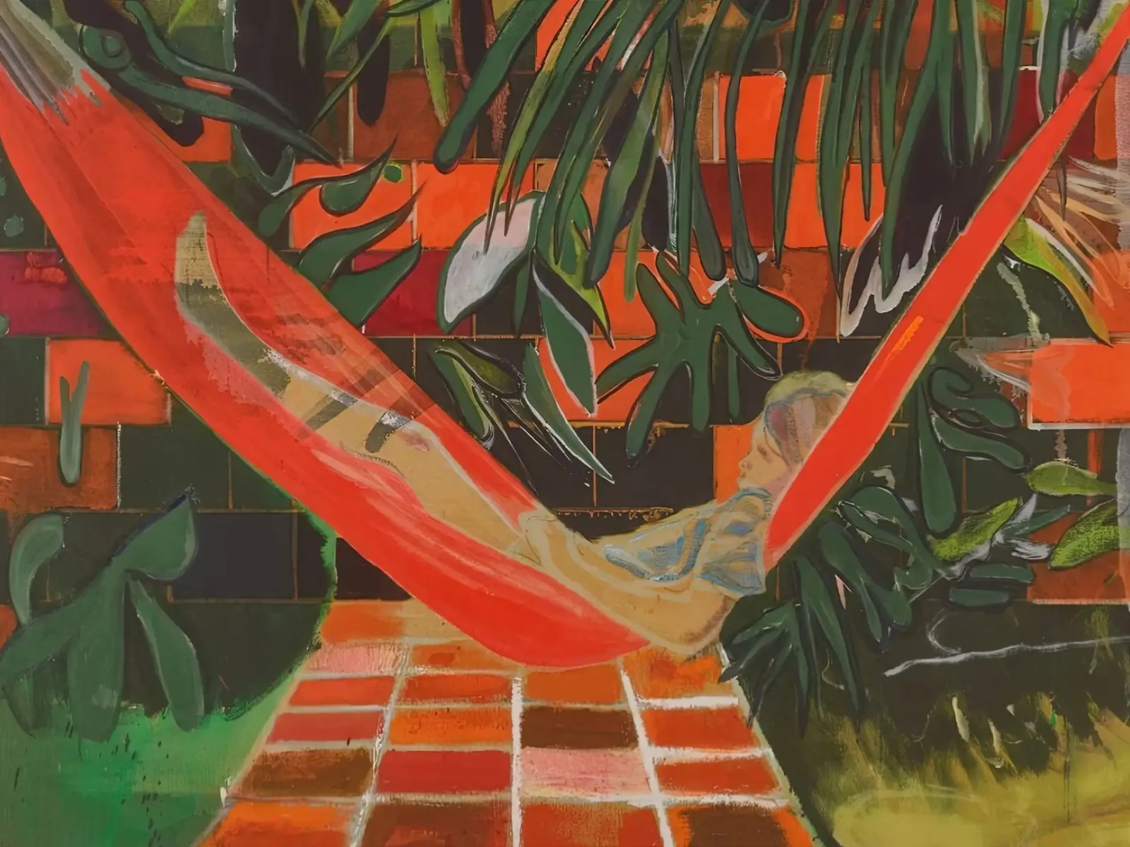 Alice a Boscoe's, 2023 - Peter Doig poster da Milfordwings