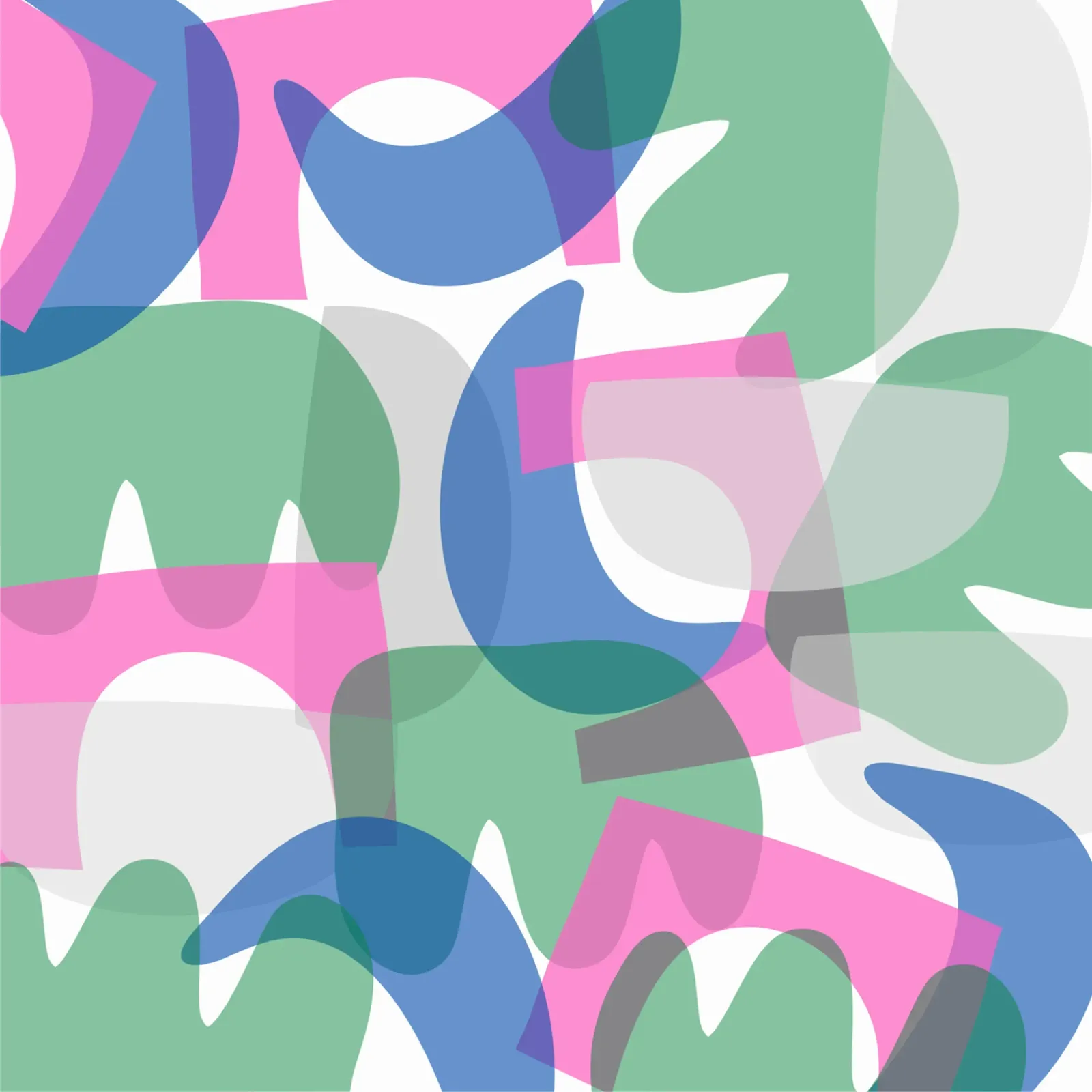 Overlay of shapes canvas with Floater frame by Little Dean