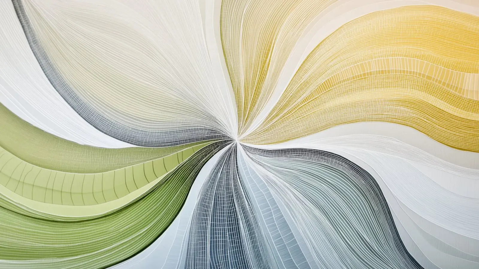 Bloemen abstract canvas met Baklijst van Imagine