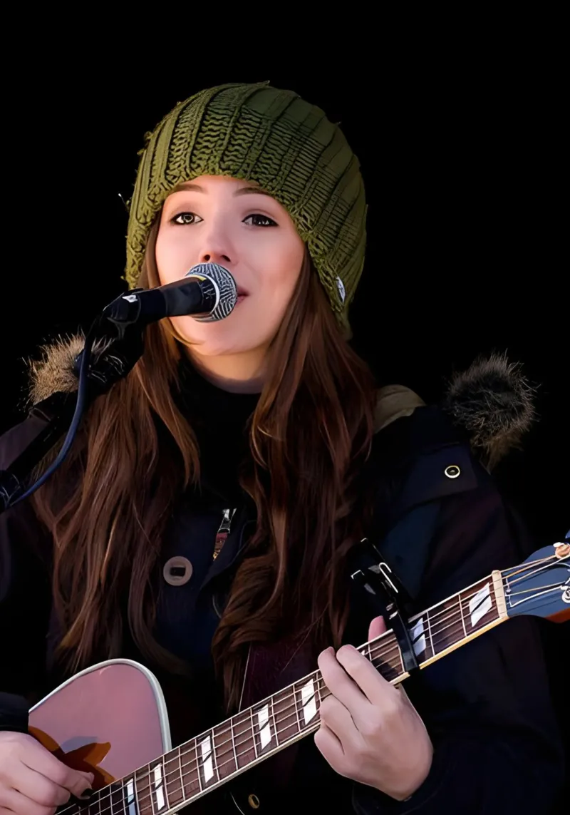 Marion Raven poster con telaio in plastica da Low poly art