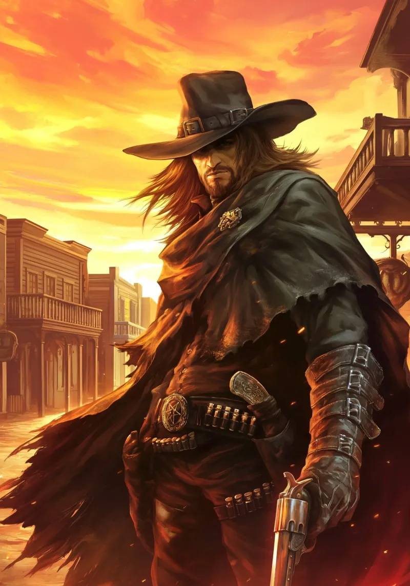 John Marston Red Dead Redemption poster da Stellar Creative