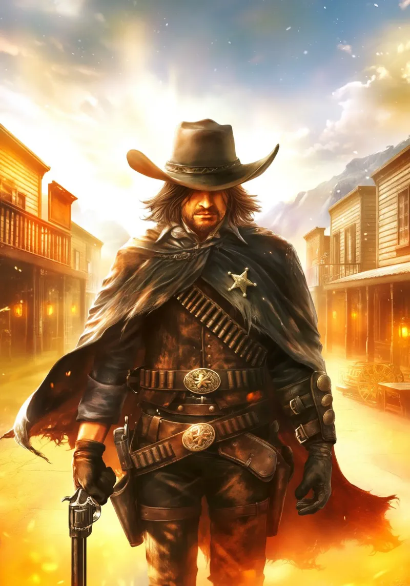 John Marston Red Dead Redemption poster da Stellar Creative