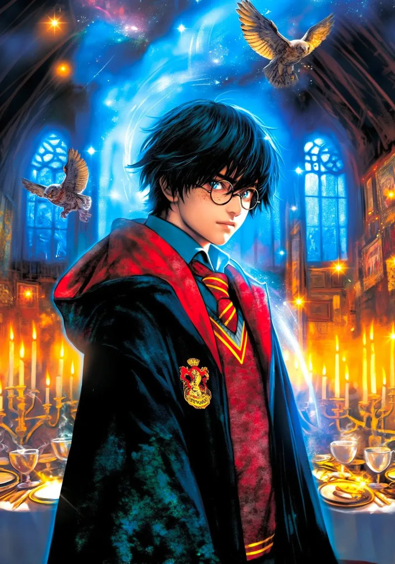 Harry Potter poster da Fleur de Lys