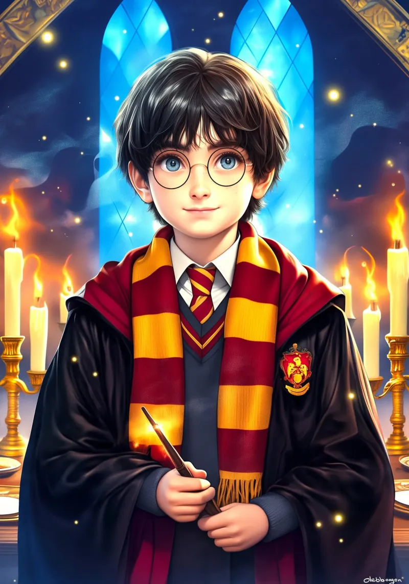 Harry Potter poster da Fleur de Lys