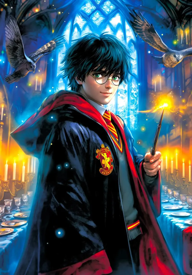 Harry Potter poster da Fleur de Lys