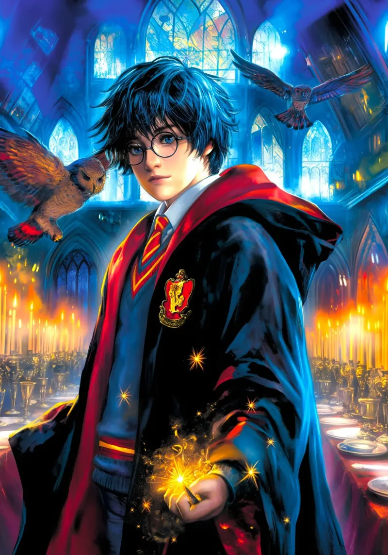 Harry Potter poster da Fleur de Lys