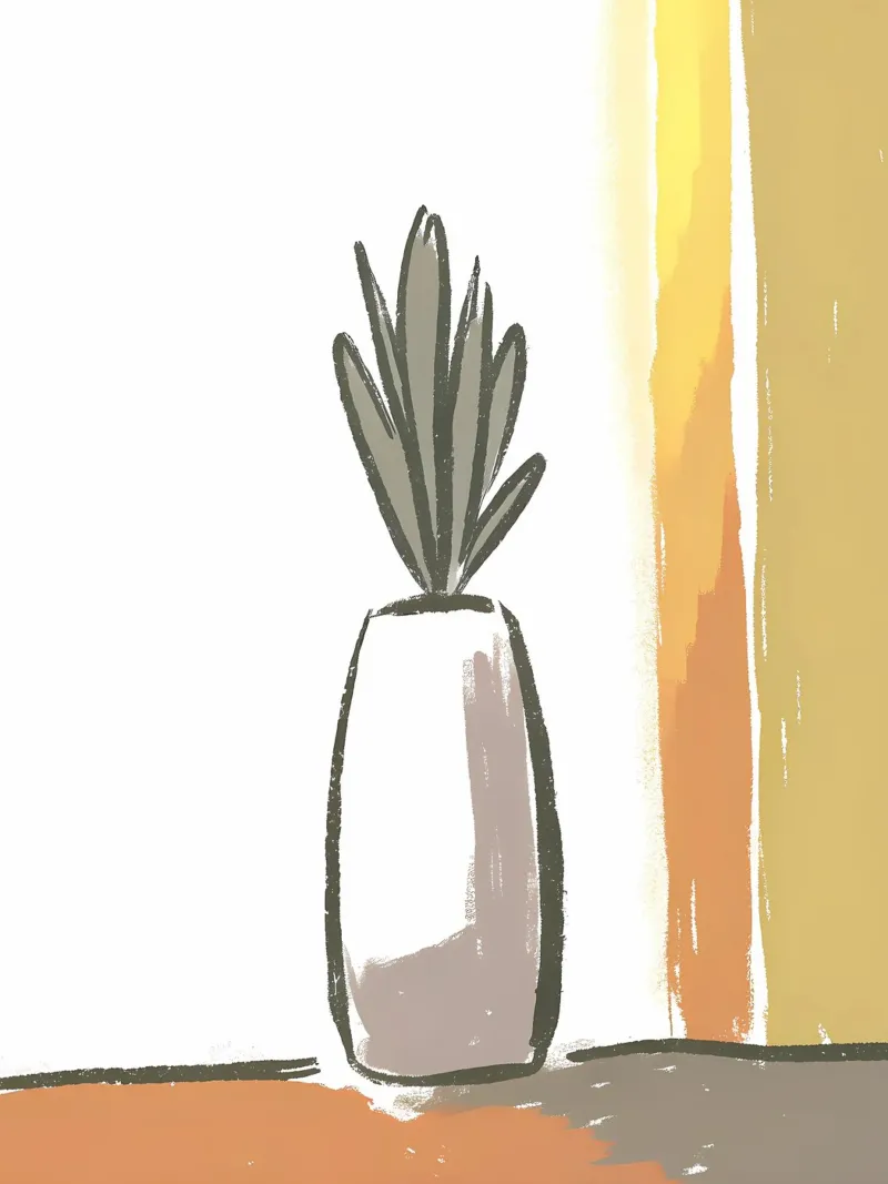 Vaso di cactus poster da PREKETEWE