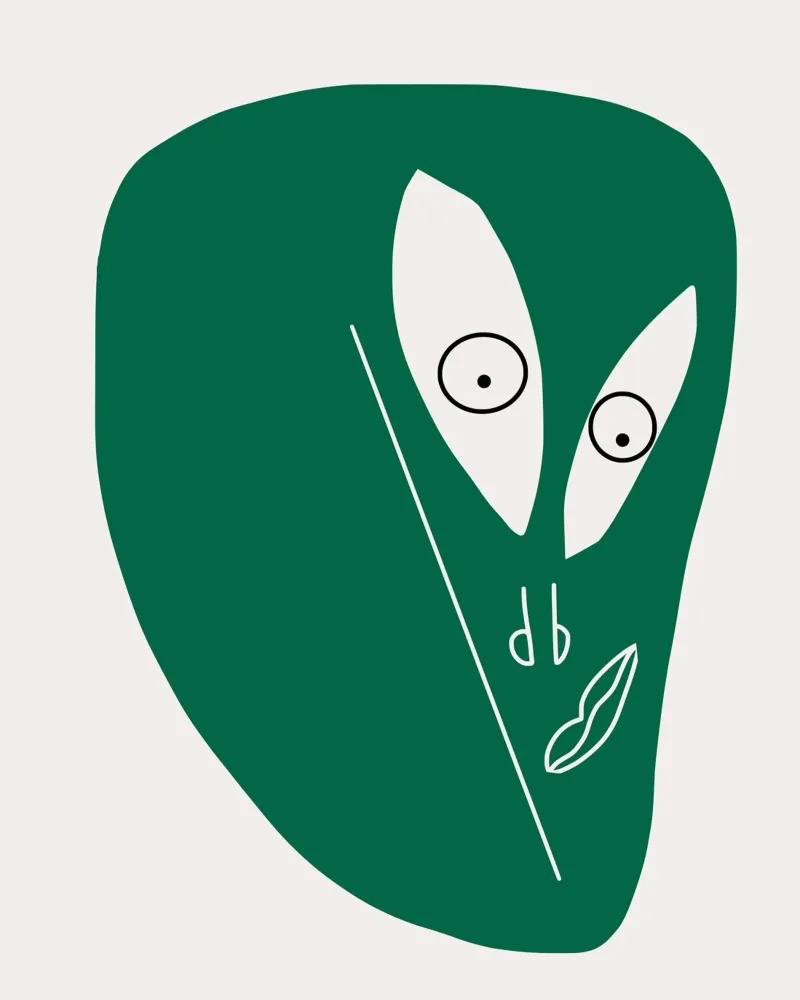 Caricatura verde poster da Little Dean