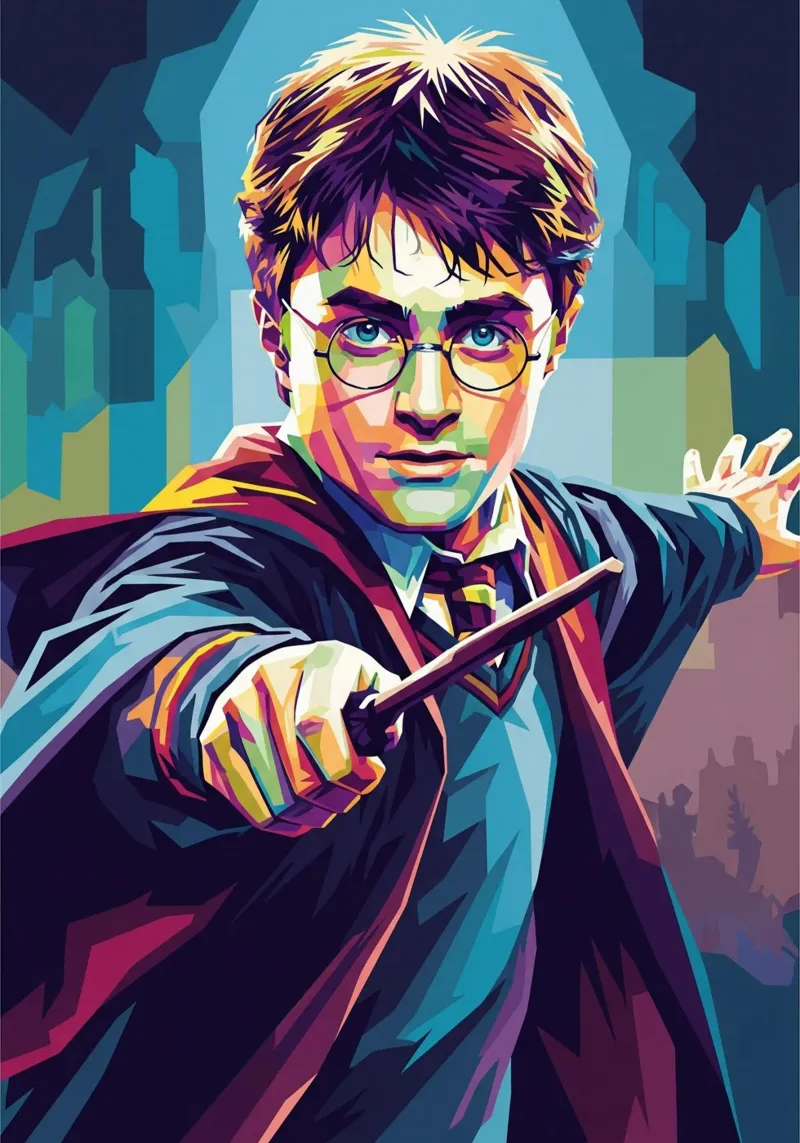 Harry Potter - Daniel Radcliffe #5 poster da Hantamrata
