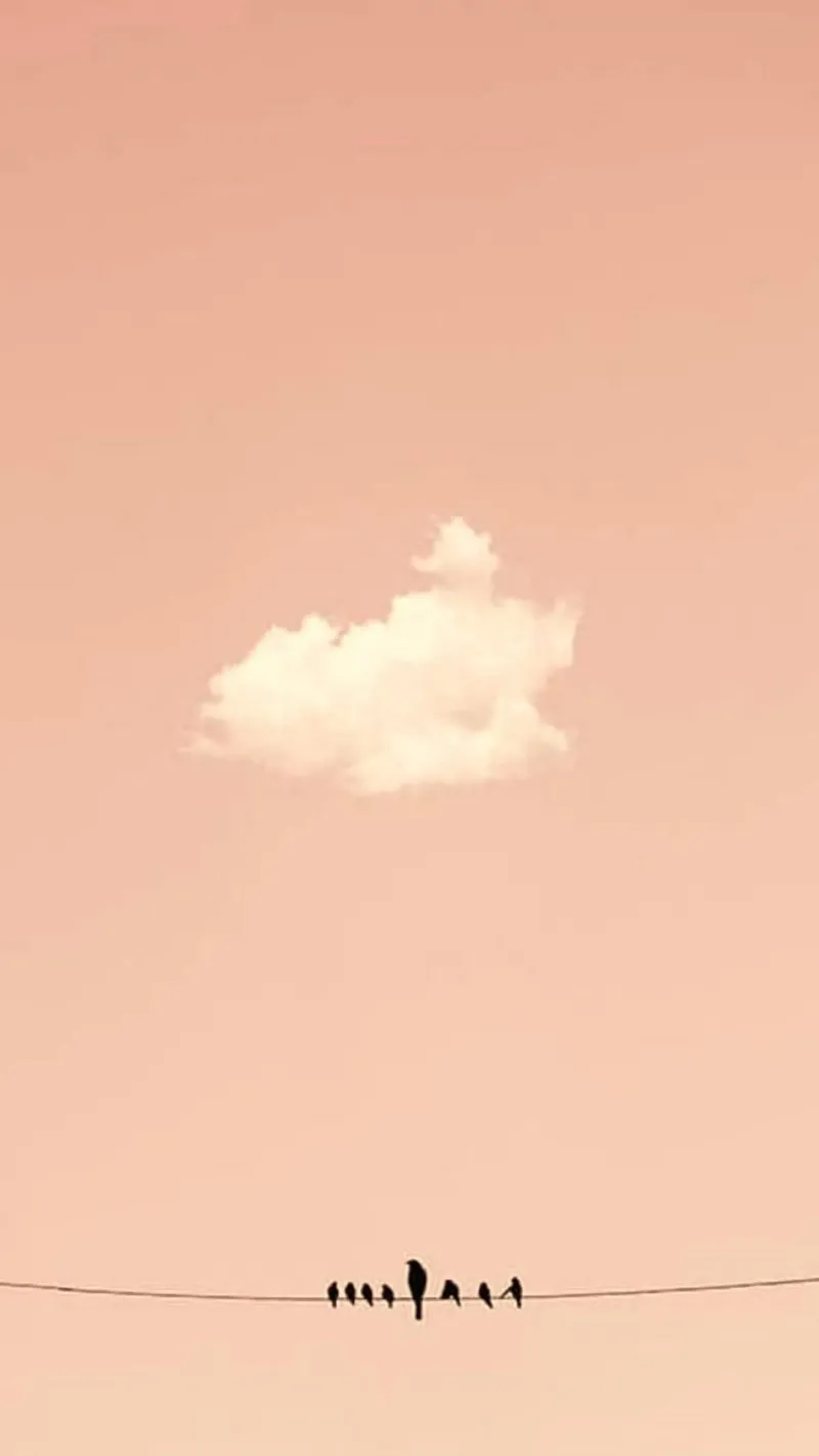 bird and landscape cloud poster da Good days