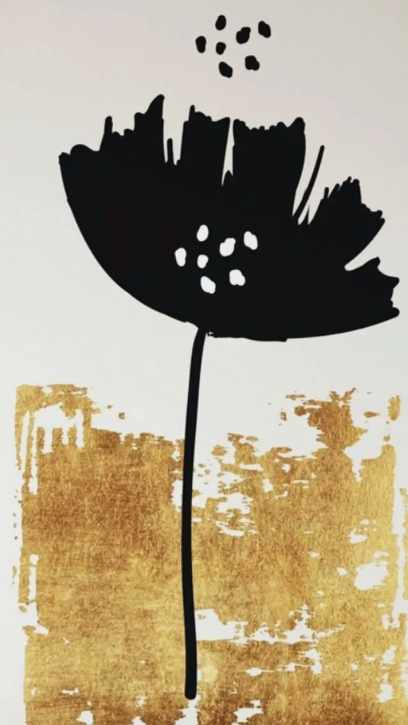 fly piece flower poster da lily