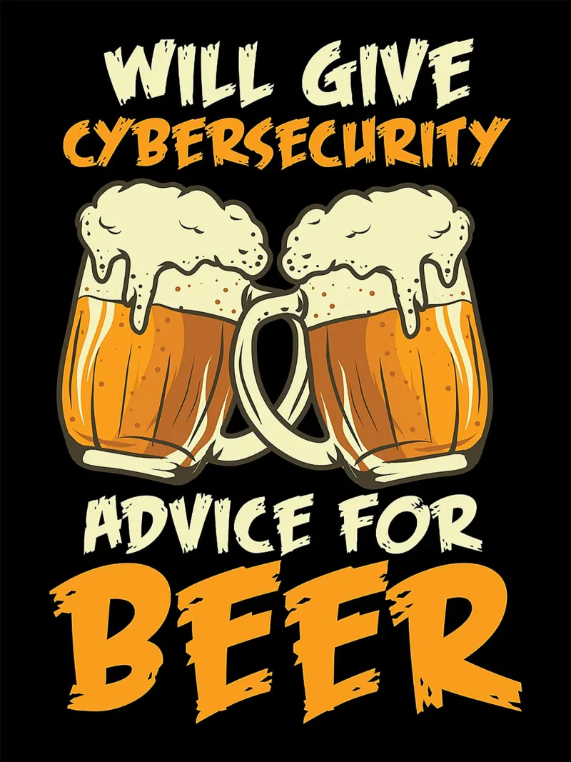 Sicurezza informatica Divertente poster da Anna Müller